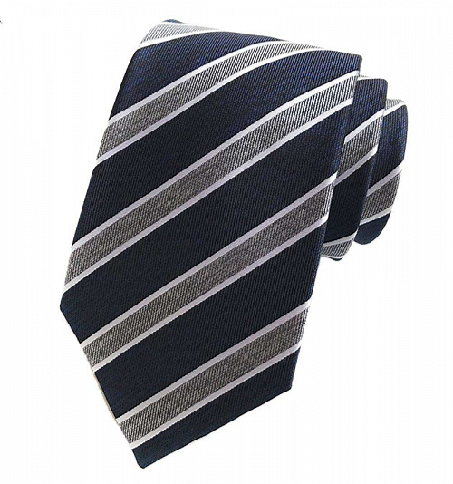 Paul Peart : Black And Grey Necktie